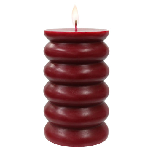 Unscented Bubble Pillar Candle