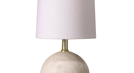 Mini Ball Table Lamp – 12.75" H, Contemporary Accent Lighting