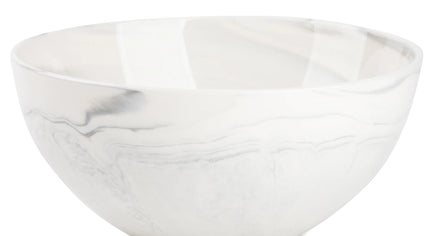 Grey Marble Stoneware Bowl – Microwave, Dishwasher & Oven Safe