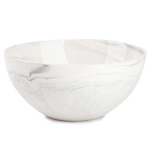 Grey Marble Stoneware Bowl – Microwave, Dishwasher & Oven Safe