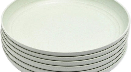 Eco-Friendly Wheat Straw Plates Set – Chip Resistant & Microwave Safe