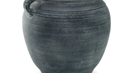 Distressed Blue Terra Cotta Vase